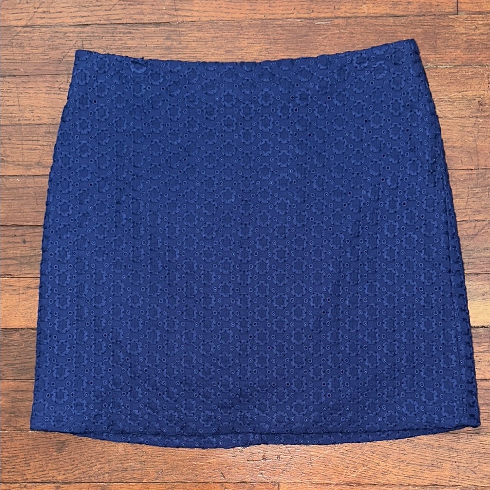 Cynthia Steffe Eyelet Mini Pencil Skirt